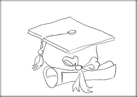 Graduation Cap Coloring Page Printable Printable Word Searches
