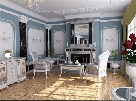 But the structure of the interior didn't change that much. Rococo Style interior design ideas