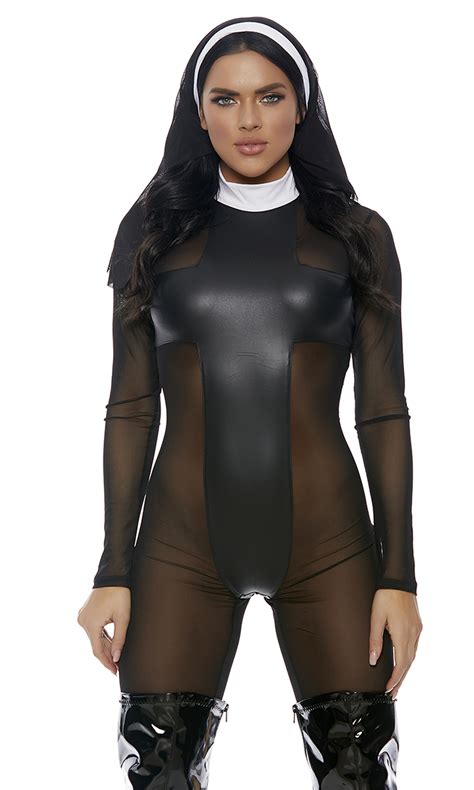 Sinful Sister Sexy Nun Costume Ebay