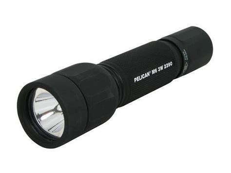 Pelican 2390 000 110 M6 3w 2390 Led Flashlight Black