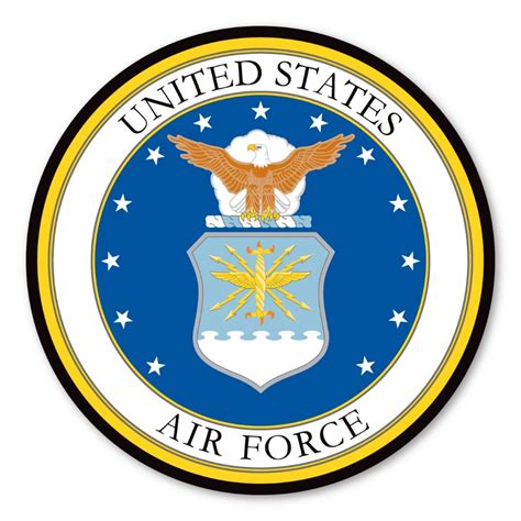 United States Air Force Logo Vinyl Sticker At Sticker Shoppe
