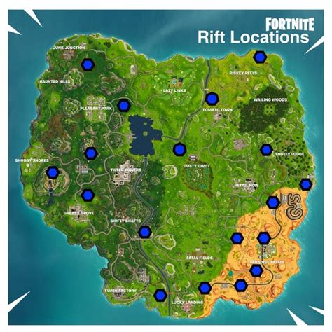 ‘fortnite Week 8 The Definitive Guide To All Rift Spawn Locations
