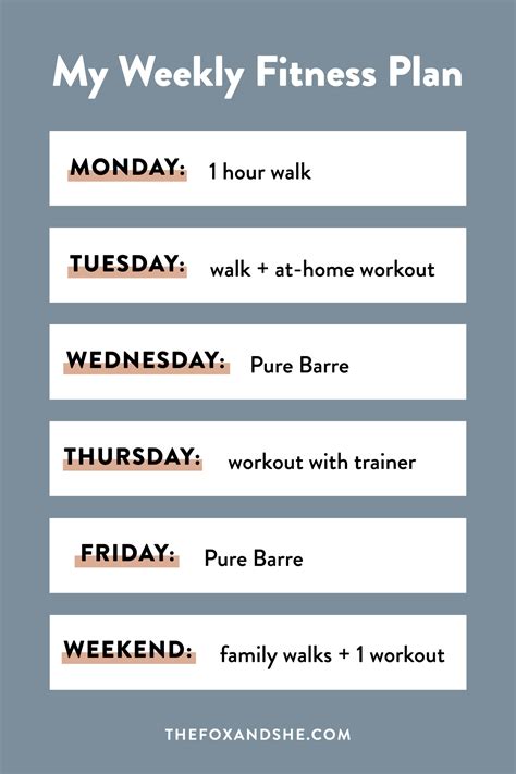 Check spelling or type a new query. My Weekly Fitness Plan