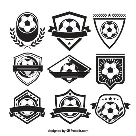 Download Variety Of Soccer Badges for free | Soccer logo, Soccer, Soccer poster