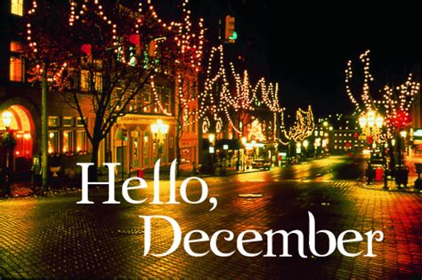 Hello December Christmas Quote Pictures Photos And Images For