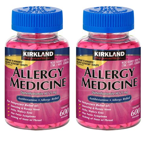 Allergy Medicine 25 Mg 1200 Minitabs