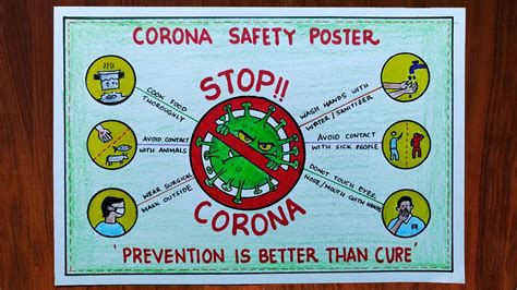 Covid 19 Prevention Poster With Slogan Clarence Frame