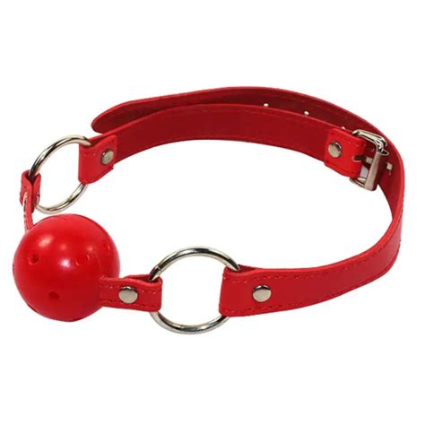 Slave Harness Silicone Ball Gag Bdsm Bondage Fetish Mouth Restraints Sm Sex Toy For Couples