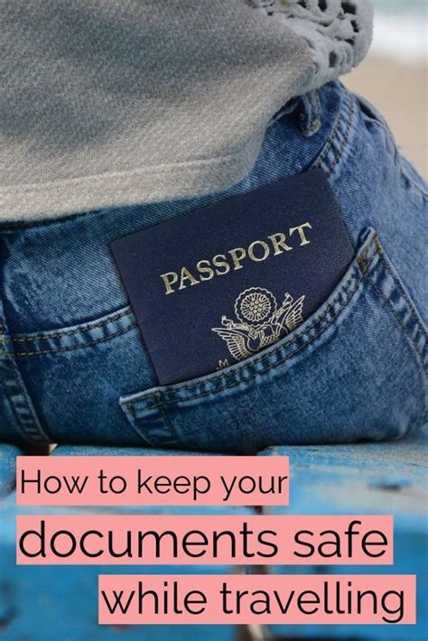 How To Keep Your Documents Safe While Travelling With