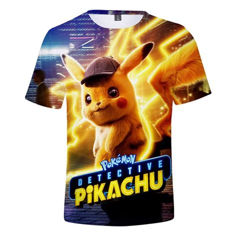 T Shirt Pokémon Détective Pikachu Boutique Pokémon