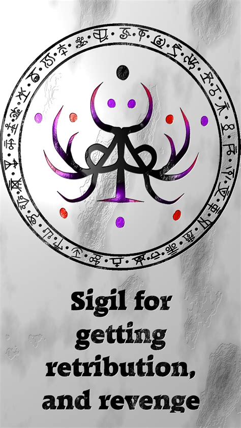 Sigil For Getting Retribution And Revengesigil Requests Are Closed