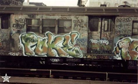 Subway Graffiti Back In The 70s Nyc Train Street Art School Images