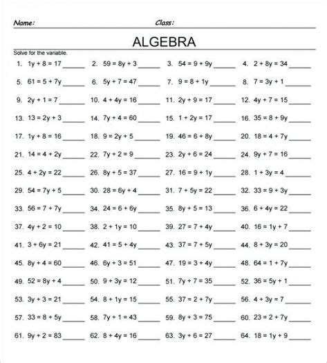 Your young learner will be an alphabet master in no time. 7th Grade Math Worksheets With Answers Grade Advanced Math ...