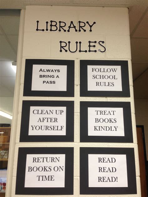 School Library Lessons School Library Decor School Library Displays