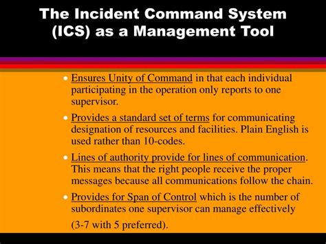 Ppt Incident Command System Ics Review Powerpoint Presentation
