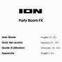 Ion Party Boom Fx Manual