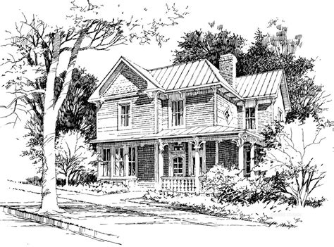 Victorian Residence Sketch Genesis Studios