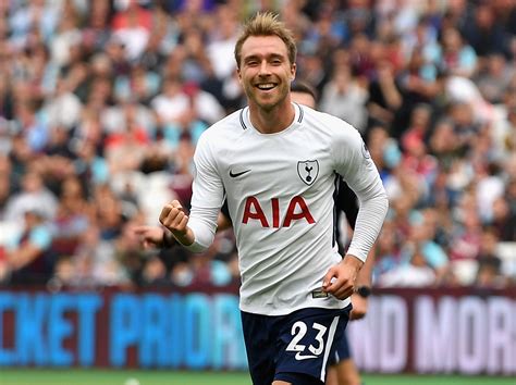 Christian Eriksen happy to move Nicklas Bendtner to the side after his ...