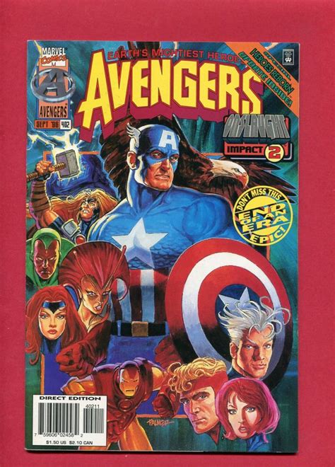 Avengers Volume 1 1963 402 Sep 1996 Marvel Iconic Comics Online
