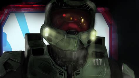 John Bradley Halo Barrier Design And Master Chief Painting