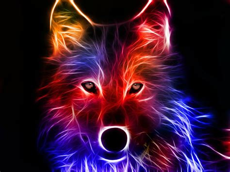 3d Wallpapers Free To Download Wolf Wallpaper Abstract Wolf Cool