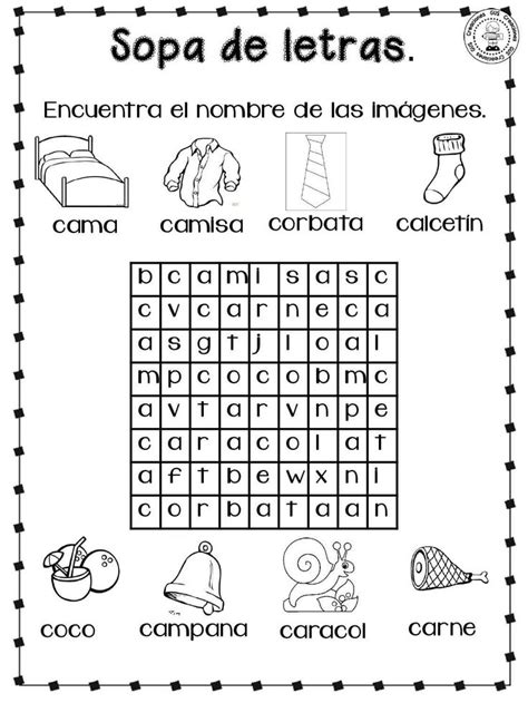 Pin By Chelo On Sopa De Letras Spanish Lessons For Kids School