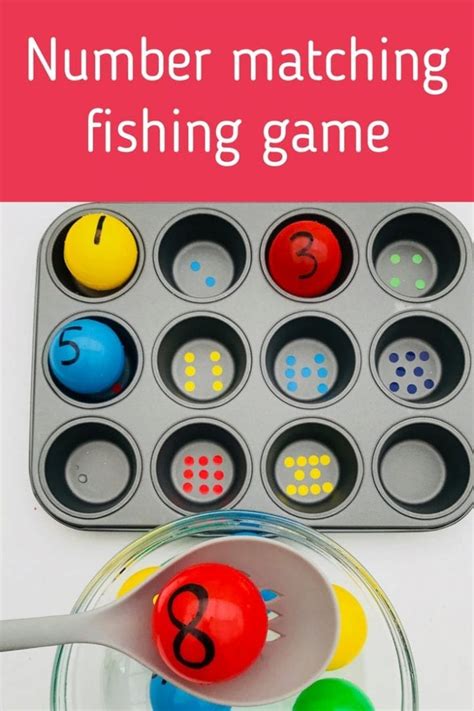 Fishing Fun Number Recognition Game Learning Fun