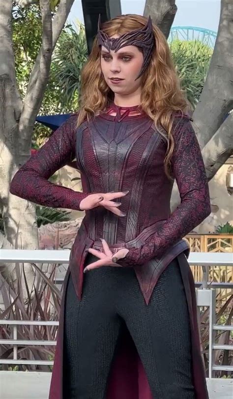 Mundo Marvel Marvel N Dc Scarlet Witch Costume Best Cosplay Awesome