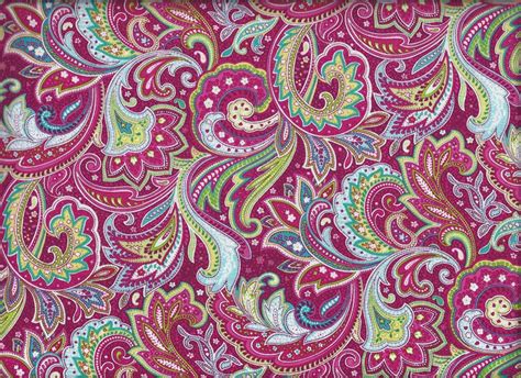 Pink Paisley Pink Paisley Color Textures Patterns