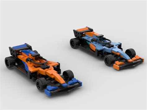 Lego Moc 2021 Mclaren F1 Car By Mybrickcars Rebrickable Build With Lego
