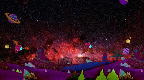Last Year I Made A Rick And Morty Background Now I Have A 1440p
