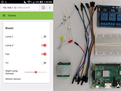 Home Automation Using Raspberry Pi 2 And Node Red