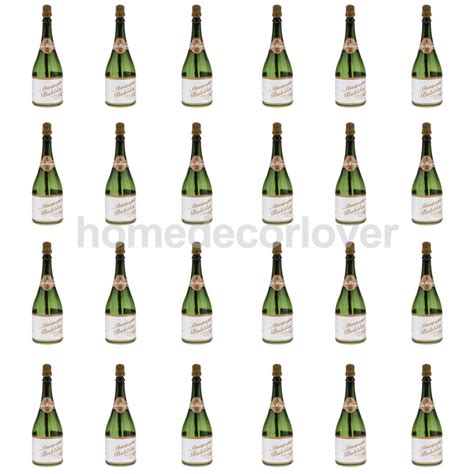 24pcs Mini Champagne Bubbles Bottle Wedding Party Favors Reception New