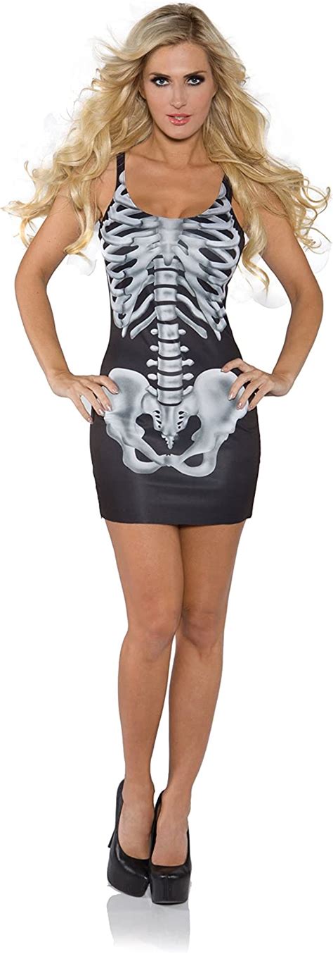 Underwraps Costumes Womens Sexy Skeleton Costume Bones Uk Toys And Games
