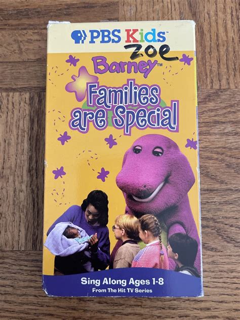 Barney Families Are Special Vhs Ebay