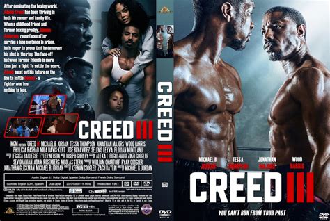 Creed Iii 2023 Dvd Cover Printable Cover Only Etsy
