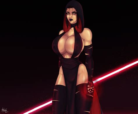 Rule 34 1girls 2d Big Breasts Bimbo Busty Cleavage Double Bladed Lightsaber Electronics Female