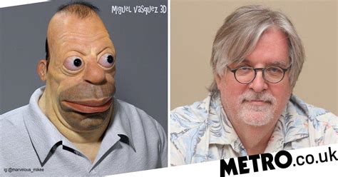 Simpsons Creator Matt Groening Creeped Out By 3d Rendering Of Homer