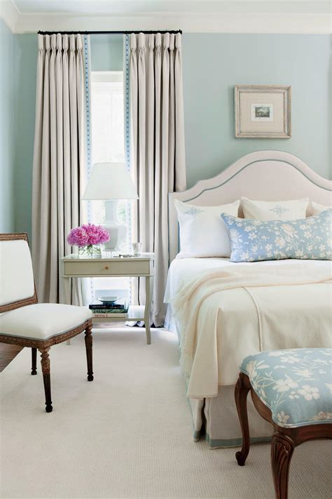 Decorating a bedroom with light blue walls. Beautiful Blue Bedrooms - Southern Living