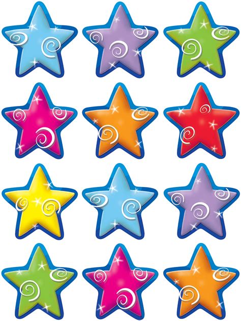 Stars Mini Accents Tcr5125 Teacher Created Resources