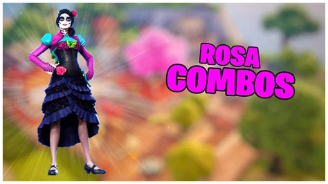 Mostrando A Skin Rosa And Combos Fortnite Youtube