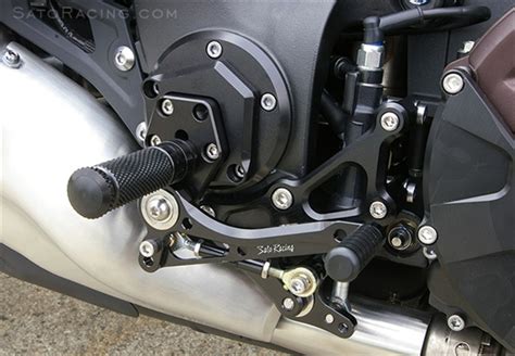Here is a walk around + start up. Yamaha Vmax 1700 (2009) Rear Set by Sato Racing