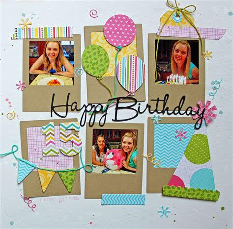 Get inspiration for your next portrait photography shoot with the 25 posing ideas for couples. Happy Birthday | Kids scrapbook, Birthday scrapbook ...