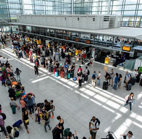 Terminal 2 im Münchner Flughafen wegen Vermischungssituation gesperrt