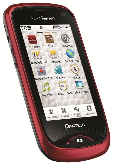 Pantech Hotshot Touch Screen Phone For Verizon Wireless