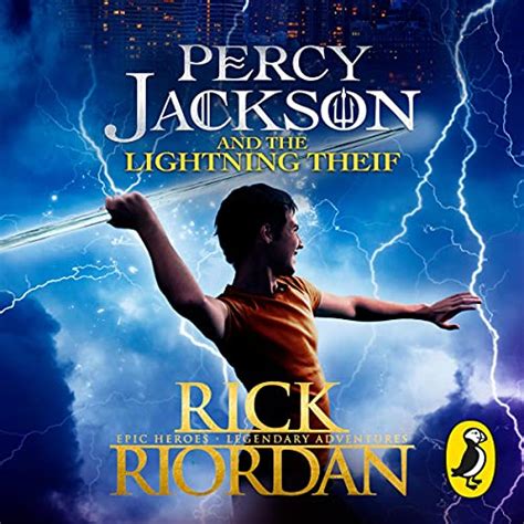 the lightning thief percy jackson book 1 edizione audible rick riordan walter lewis