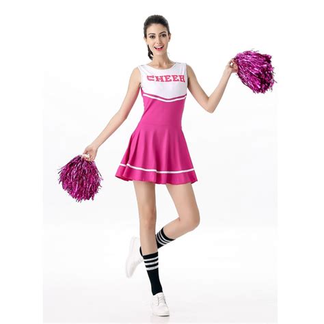 Moonight 6 Color Sexy High School Cheerleader Costume Cheer Girls