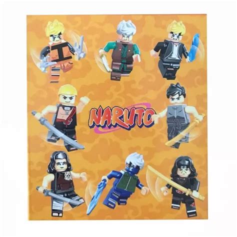 Kit Com Bonecos Blocos De Montar Naruto Boneco Naruto Parcelamento Sem Juros