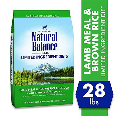 They offer a wide variety of food products divided over several product types and categories. Natural Balance Pet Foods NB LID Chicken | Dry dog food ...