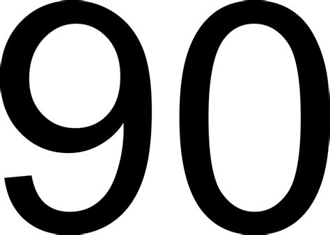 90 — девяносто натуральное четное число регулярное число число